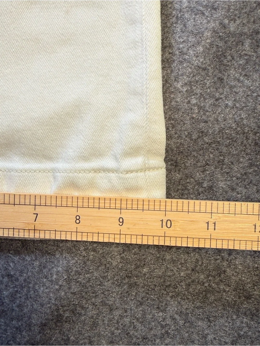 J.Crew White High Rise Wide Leg Cropped Jeans Tie Waist Size 32